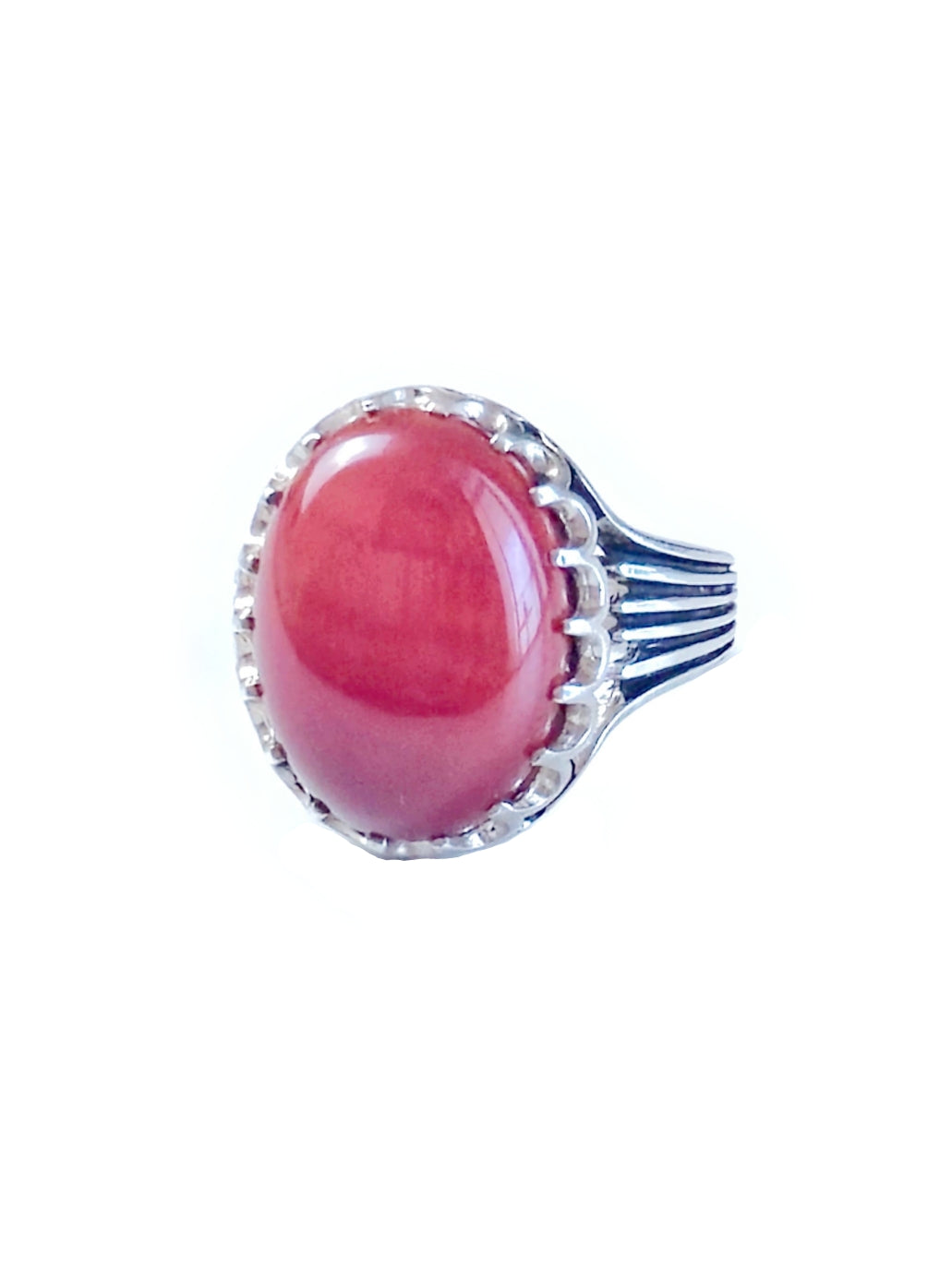 Yemeni Agate Silver Ring